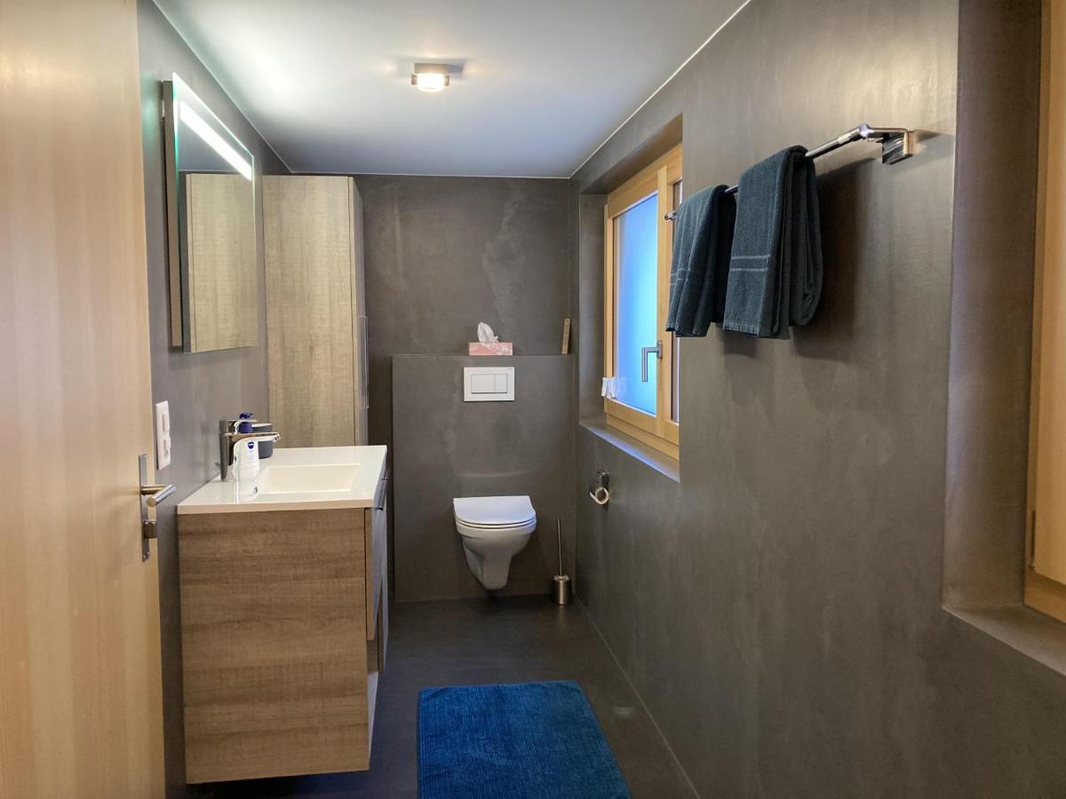 Ferienwohnung Dorfbrunnu Ried-Brig Dış mekan fotoğraf
